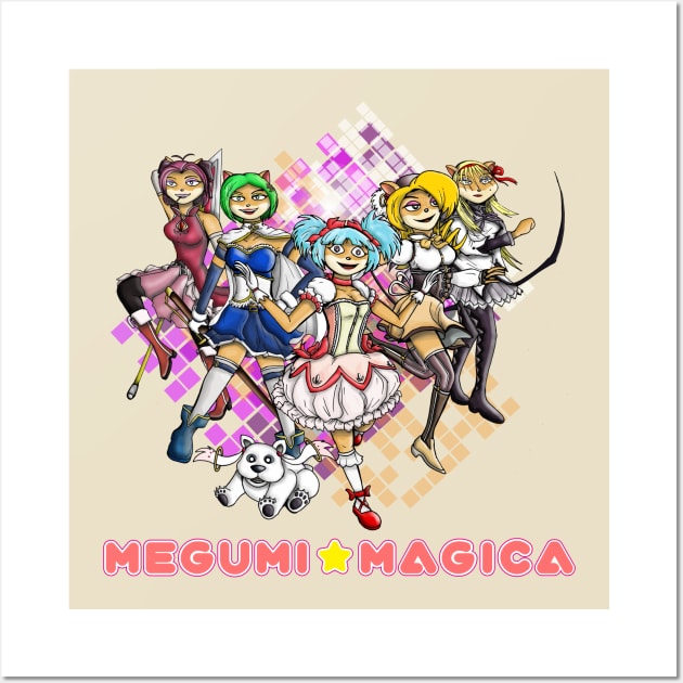 Megumi Magica Wall Art by WarioPunk